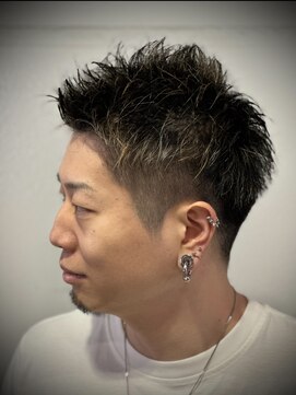 ザ フェイト(THE FATE) ツーブロックショートヘア 【神田】【理容室】