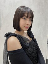 ロンドソレイユ 池袋(Lond soleil)&nbsp;マロンベージュ/ボブ/顔周り/小顔/レイヤー/髪質改善/縮毛/池袋