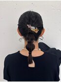 JILL STUDIO ヘアセット/一つ結びアレンジ