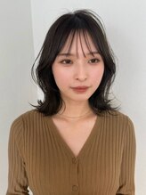 トレンチ(TRENCH) 王道ひし形外ハネ×アッシュベージュ