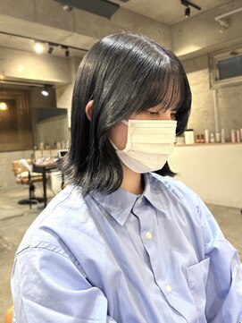 ラボヌールヘアーパルフェ 大宮西口店(La Bonheur hair parfait) ◎切りっぱなしボブ◎