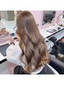 ブリーチなしorありダブルカラー+ハホニコトリートメント+炭酸泉Spa【￥14300