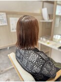 縮毛矯正×外ハネ