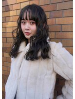 イェン(Yen.)&nbsp;透け感オリーブベージュレイヤーロング