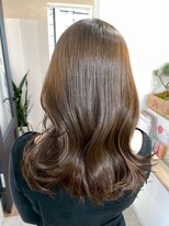 ビビバイベル(BiVi by BHEL)&nbsp;桑名ロングレイヤーカットハッシュカット透明感カラー重めロング