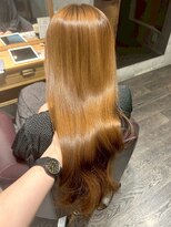 アフィナー(Afinar) 【横浜/横浜駅】艶感◎柔らかオレンジブラウン