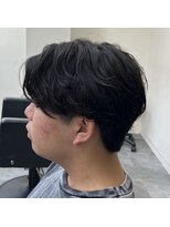 フイ 恵比寿(Hui)&nbsp;ニュアンスパーマ/センターパート/毛流れパーマ