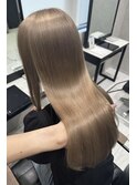 縮毛矯正 ツヤ髪ストレート