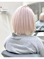 ワク 藤沢店(waku)&nbsp;ホワイト　ケアブリーチ　ダブルカラー