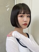 メゾンアクア 表参道(Maison ACQUA)&nbsp;◎ミニボブ縮毛矯正髪質改善ストレート顔まわりレイヤーカット