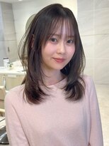 ミズチャーム(Ms.CHARM)&nbsp;レイヤーカット/顔周りカット/縮毛矯正/コスメストレート/韓国