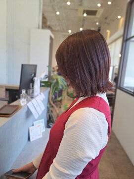 トイズファクトリー(Toys Factory) チョコレートブラウンカラー×ミディアムレイヤー