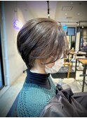 ラフカット×軽めショートボブ