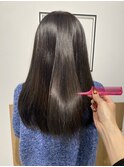 縮毛矯正で叶える艶ストレート