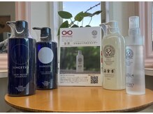 美容室ともの雰囲気(髪や頭皮に優しい商材を取り揃えてます♪)