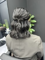 スポット(SPOT)&nbsp;ハーフアップアレンジ