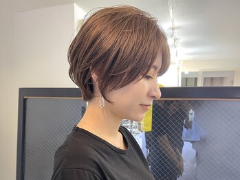 アン 国分寺駅前店(un)の写真/《朝のスタイリングも楽に》骨格や髪の癖に合わせてカットするのでブローだけで自然にまとまるスタイルに*