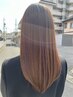 カット＋髪質改善カラー＋髪質改善proトリートメント  ￥ 24200