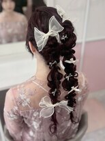 ヘアセットサロン ミント(Hair set salon MINT)&nbsp;ツイン編みおろし☆