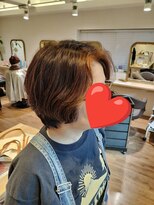ハチマルハチ エアー 向ヶ丘遊園店(808 air)&nbsp;ヘアマニキュアで作るフェイスフレーミング&ハイライト