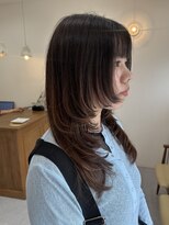 ベンジー 沖縄店(benji)&nbsp;レイヤーカット+顔まわりレイヤー