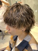 マグカーネバイフィフス オカヤ(Mag KANE by fifth okaya)&nbsp;岡谷メンズカットメンズパーマ波巻きスパイラルパーマツイスパ