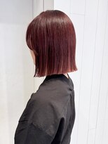 アルバム 銀座(ALBUM GINZA)&nbsp;似合わせカットマロンベージュアプリコットオレンジ_ba538892