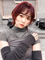 シカ(sica) ウルフショートレッドカラー