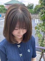 エムサロン 前橋川原(emusalon)&nbsp;ミディアムレイヤー/オリーブ