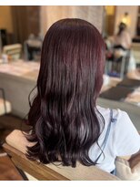 スピンヘアーフラッフィ 茨木(Spin hair fluffy)&nbsp;深みワインレッド