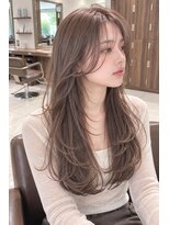 アッシュ 桜新町店(Ash)&nbsp;桜新町/レイヤーカット/ボブ/韓国ダブルカラー/白髪ぼかし