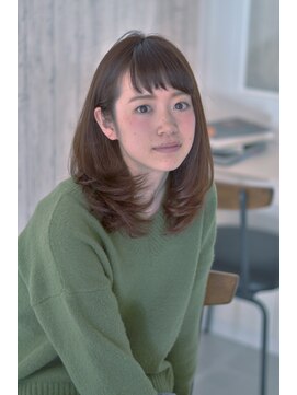 ボコカ(bococa) 花びらのようなワンカールストレート♪