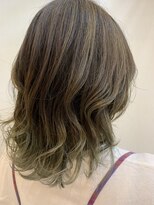 ジパング 押上店(Zipangu)&nbsp;ミディアムレイヤー バレイヤージュ