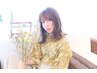 ＊髪質改善♪＊　ノンダメージカラー+カット+トリートメント￥12,100