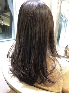 ヘアサロン ケッテ(hair salon kette) ラベンダーブラウン　ヘルシーレイヤー