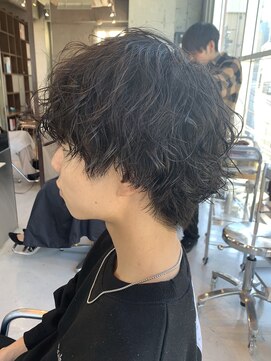 フィフス(fifth) マッシュウルフ くせ毛風パーマ スパイラルパーマ△