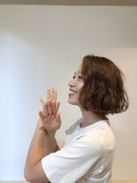 五角髪&nbsp;切りっぱなしボブに外はねとか良き