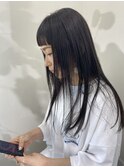 抜け感たっぷりロング