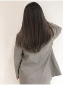 透明感◎カーキグレージュ♪大人気の美髪カラー