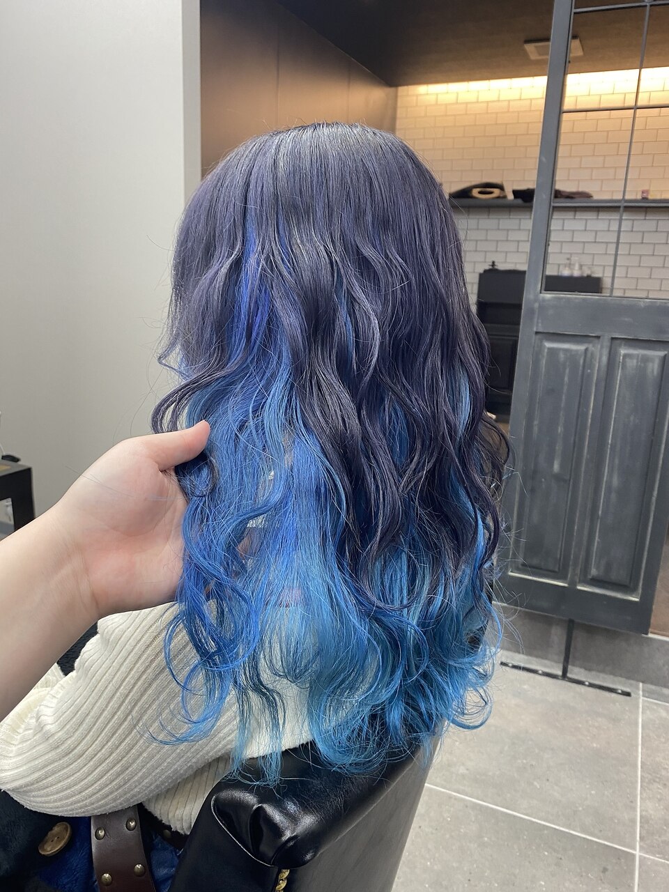 ネイビー×スカイブルー：L117562920｜デフ(Def)のヘアスタイル