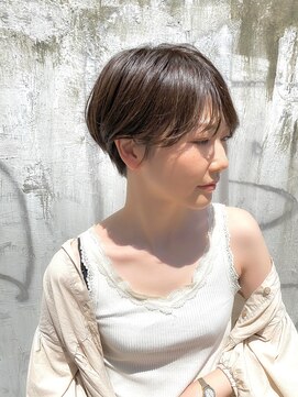 ハット(HUT) 【コンパクトにまとまる☆ハンサムショート】