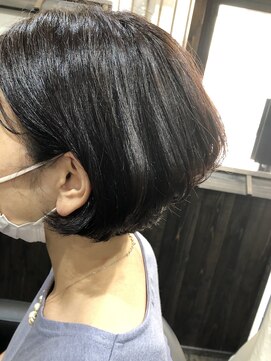 櫛の屋 襟足スッキリボブ《ラムネhair ヒサマツマユミ》