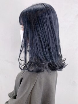 アルバム 銀座(ALBUM GINZA) ブルージュミディ_くびれヘアビタミンカラー_ba327443