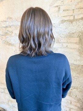 フロール 上大岡(Flor) 【Flor上大岡】*ふわふわボブ+スモーキーグレージュ*