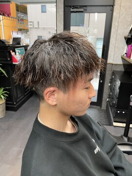 レベル 葛西店(LEVEL) ツイストスパイラルパーマ マッシュ メンズカット/葛西メンズ