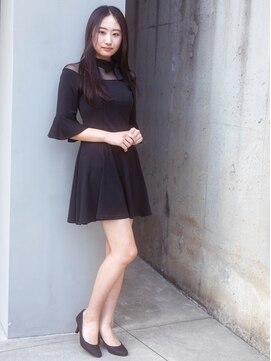 バルベストーキョーサウス(BARBES TOKYO SOUTH) 20代・30代/大人可愛い/暗髪/ニュアンスカラー/ストレート