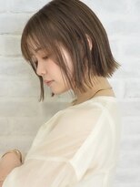 ラルマミット(lalma mit)&nbsp;【シースルーバング】外はねボブ【透明感】