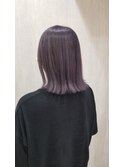 ケアブリーチ&パープルラベンダー【心斎橋 髪質改善 学割U24】