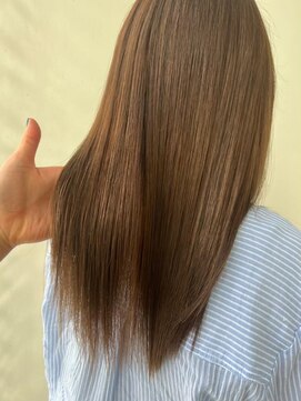 ジーナ  札幌大通(Zina) #ココアベージュ#髪質改善#美髪#艶髪#韓国【Zina札幌大通】