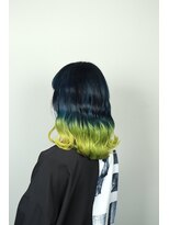 クリップ ジョイント ゴッド(CLIP JOINT GOD) deep blue × neon green